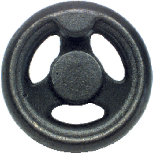 Cast Iron Hand Wheel (No Holes) - 5″ Wheel Diameter, 1 1/4″ Hub Diameter - Makers Industrial Supply