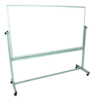 72 x 40 Whiteboard with Frame and Casters - Makers Industrial Supply