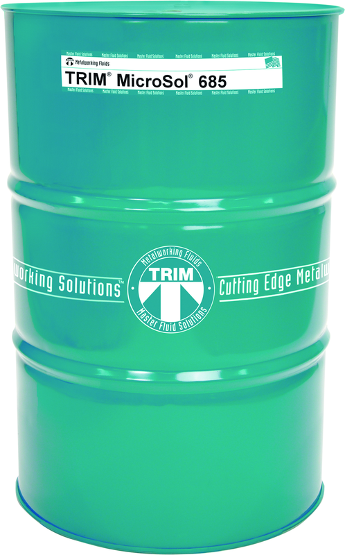 54 Gallon TRIM® MicroSol® 685 High Lubricity Semi-Synthetic Metalworking Fluid - Makers Industrial Supply