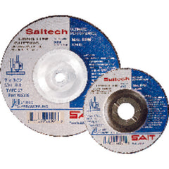 4″ × 1/4″ × 3/8″ - Ceramic - Depressed Center Wheel - Makers Industrial Supply