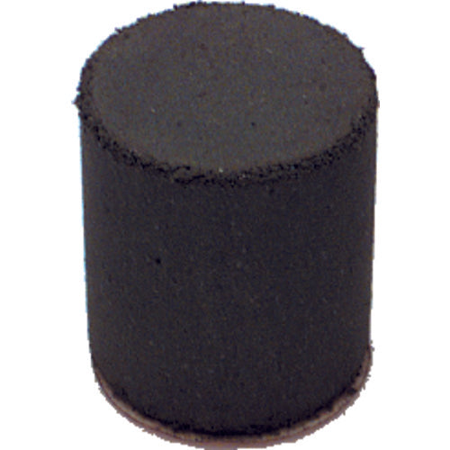 1″ × 7/8″ × 1/4″ - Cylinder Resin Bonded Rubber Cone (Coarse Grit) - Makers Industrial Supply