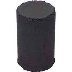 1 1/2″ × 1″ × 1/4″ - Cylinder Resin Bonded Rubber Cone (Medium Grit) - Makers Industrial Supply