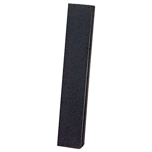 6″ × 1″ × 3/8″ - Oblong - Resin Bonded Rubber Block & Stick (Extra Fine Grit) - Makers Industrial Supply