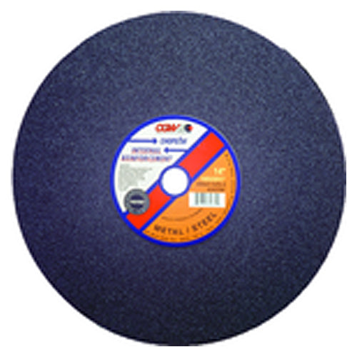 14″ × 3/32″ × 1″ - A30-NBF Aluminum - Aluminum Oxide Reinforced Cut-Off Wheel - Makers Industrial Supply