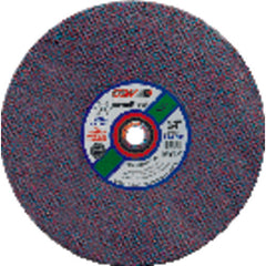 14″ × 5/32″ × 1″ - A24-RBF - Aluminum Oxide Reinforced Cut-Off Wheel - Makers Industrial Supply