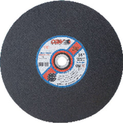 12″ × 1/8″ × 1″ - A24-R-BF - Aluminum Oxide Reinforced Cut-Off Wheel - Stationary Saw - Makers Industrial Supply