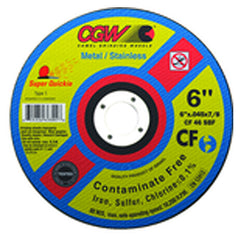 5″ × 0.045″ × 7/8″ - Aluminum Oxide 60 Grit Type 1 - Cut-Off Wheel - Makers Industrial Supply