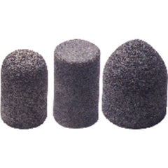 1 1/2″ × 3″ × 5/8″–11–16 Grit - Aluminum Oxide - Style T17 - Resin Cone - Makers Industrial Supply