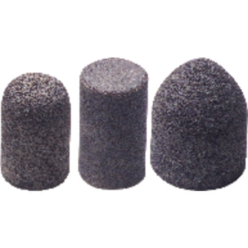 2″ × 3″ × 5/8″–11–24 Grit - Aluminum Oxide - Style 18R - Resin Plug - Makers Industrial Supply