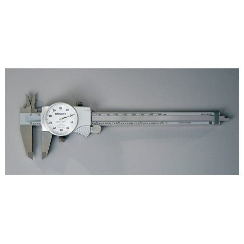 ‎0-300 mm Range - Dial Caliper White Face - 0.02 mm Graduation - Makers Industrial Supply