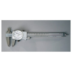 ‎0-300 mm Range - Dial Caliper White Face - 0.02 mm Graduation - Makers Industrial Supply