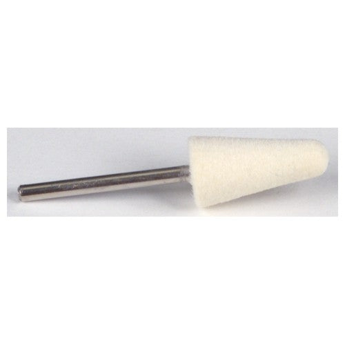 1/2″ 1″ 1/8″ Shank - Hard Tapered Felt Bob - Makers Industrial Supply