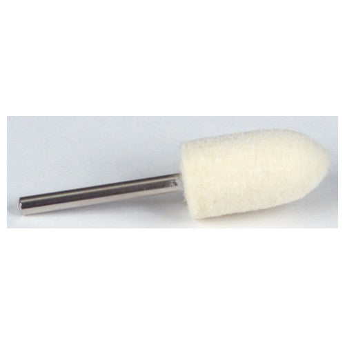 1/2″ 1″ 1/8″ Shank - Soft Cone Felt Bob - Makers Industrial Supply