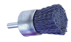 1'' Diameter - Nylon Abrasive End Brush - Makers Industrial Supply