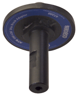 For use with 8" Brush Dia. - Uni-Lok Disc Brush Adapter - Makers Industrial Supply