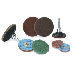 3″ - Turn-On - Coarse Grit - High Strength Buff & Blend Disc Alt mfg # 840414 - Makers Industrial Supply