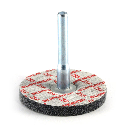 2″ × 1/4″ × 1/4″ - Fine Grit - Deburring Wheel - Makers Industrial Supply