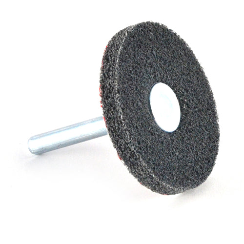 2″ × 1/4″ × 1/4″ - Coarse Grit - Deburring Wheel - Makers Industrial Supply