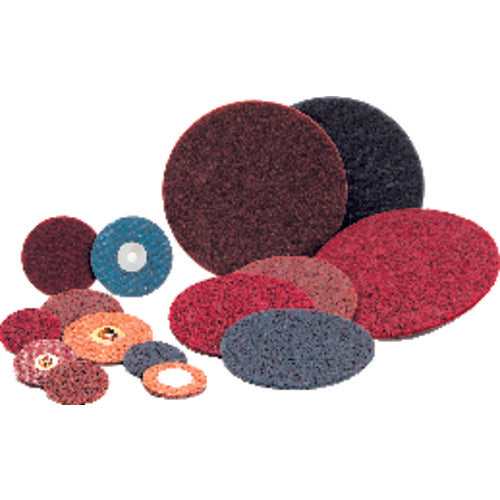 4 1/2″ - Coarse Grit - Surface Conditioning Velcro Quick Change Disc Alt mfg # 845511 - Makers Industrial Supply