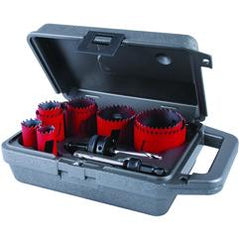 MHS100 HS STEEL HOLE SAW KIT - Makers Industrial Supply