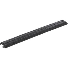 Anti-Slip Rubber Cable Guard Black - Exact Industrial Supply