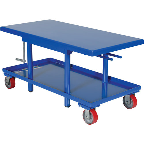 Low Profile Mech Post Table 24 × 42 - Exact Industrial Supply