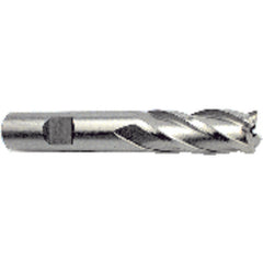 ‎7mm Dia-2-1/2″ OAL-HSS-Center Cut SE EM-4 FL - Makers Industrial Supply