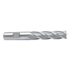 3/4 Dia. x 5-1/4 Overall Length 6-Flute Square End M-42 Cobalt SE End Mill-Round Shank-Center Cut-Uncoated - Makers Industrial Supply