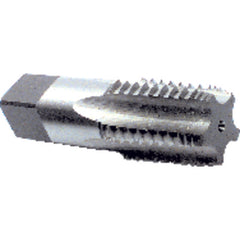 ‎3/8-18 NPT 5 Flute High Speed Steel Interrupted Pipe Tap-Bright Series/List #2113 - Exact Industrial Supply