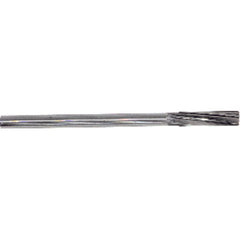 ‎11/64″ Dia. 6-Flute, Round Shank, Spiral Flute, HSS, 4-1/2″ OAL Chucking Reamer Series/List #1653 - Makers Industrial Supply