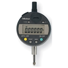 Electronic Indicator - 0.0″-5.0″ / 0.0″-12.7 mm Total Range-0.0005″/0.01 mm Resolution - With Absolute Encoder/Flat Back - Makers Industrial Supply