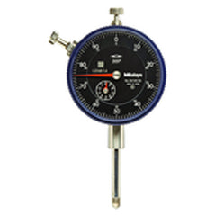 Dial Indicator - 2.0″ Total Range-0-100 Dial Reading - AGD 2 - Makers Industrial Supply