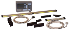 Digital Readout System - #174-173PM2K; 2-Axis; 12 x 36'' Series ABS-AOS; For Milling Applications - Makers Industrial Supply