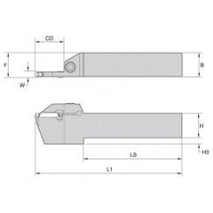 250250 WMT LH TLHLDR 25X25 SEAT 5 - Makers Industrial Supply