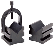 #599-749-1 - 2-1/2 x 2-1/2 x 3'' - V-Block & Clamp Set - Makers Industrial Supply