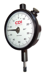 5.0 Total Range - .001 Graduation - AGD 2 Dial Indicator - Makers Industrial Supply