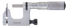 #220XFL-1 - 0 - 1'' Measuring Range - .001 Graduation - Friction Thimble - Carbide Face - Multi Anvil Micrometer - Makers Industrial Supply