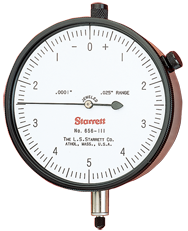 #656-517J - .400 Total Range - 0-10-0 Dial Reading - AGD 4 Dial Indicator - Makers Industrial Supply