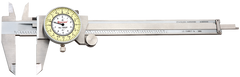 #1202F-6 -  0 - 6'' Measuring Range (.001 Grad.) - Dial Caliper - Makers Industrial Supply