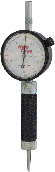 .130 - .230'' Capacity - Hole Gage - Makers Industrial Supply