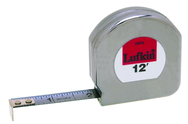 #C9212 - 1/2" x 12' - Chrome Clad Mezurall Measuring Tape - Makers Industrial Supply