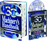 Machinery Handbook & CD Combo - 30th Edition - Large Print Version - Makers Industrial Supply