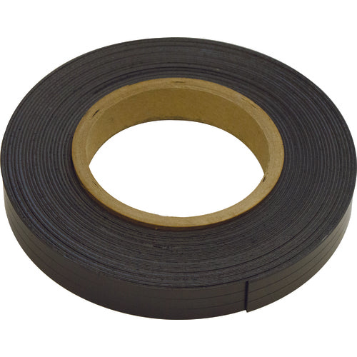 0.60″ × 1″ × 25 feet Flexible Magnet Material Plain Back - Makers Industrial Supply