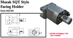 Mazak SQT Style Facing Holder (Form SQT-B1) - Part #: SQT21.2825 - Makers Industrial Supply