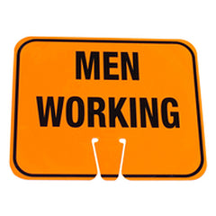 Cone Sign Men Working - Makers Industrial Supply