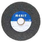 6 x 1 x 1" - Medium Grit - Silicon Carbide - Clean & Finish Convolute Wheel - Makers Industrial Supply