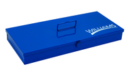 18 x 8 x 2" Blue Toolbox - Makers Industrial Supply