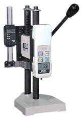 #LV220SC - Vertical Compression Stand with Distance Meter for Force Gauges - Makers Industrial Supply