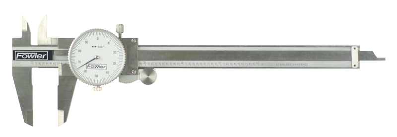 0 - 12'' Measuring Range (.001" Grad.) - Dial Caliper - #52-008-012 - Makers Industrial Supply