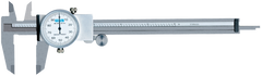 0 - 12'' Measuring Range (.001" Grad.) - Shockproof Steel Dial Caliper - #52-008-712 - Makers Industrial Supply